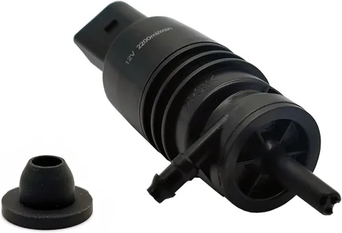 AMCC Bomba de limpiaparabrisas con ojal – Reemplazo del motor de la arandela: 2218690121 | Compatible con motor de lavadora 21323-232316B compatible