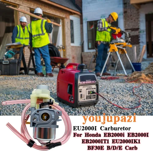 Miniatura 4 de EU2000I Carburador para Honda EB2000i EB2000I EB2000IT1 EU2000IK1 BF30E B/D/E Reemplaza 16100-Z0D-D03 16100-Z0D-D01 con filtro de aire Junta