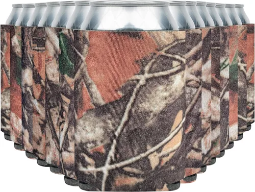 Miniatura 33 de Fundas enfriadoras de latas de cerveza en blanco (paquete de 14) fundas enfriadoras de latas de cerveza con aislamiento suave - Fundas negras lisas