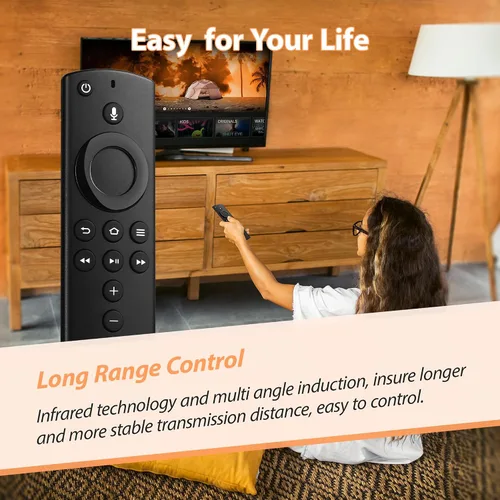 Miniatura 4 de Voice Firestick Remote Control Fit for Fire-Smart TV Stick & Cube, TV Stick 4K/Stick Lite, TV Stick (2nd Gen), TVs Cube (1st & 2nd Gen), Smart TV