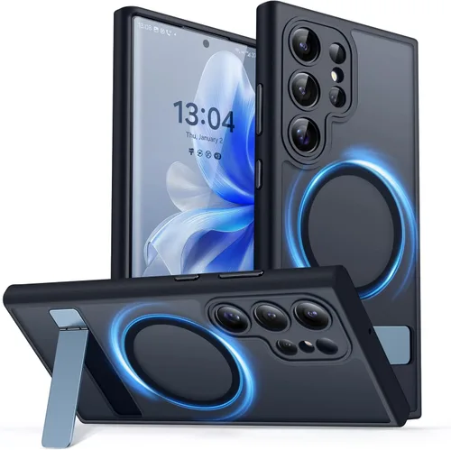 Miniatura 80 de CANSHN Funda diseñada para Samsung Galaxy A16-5G [protección completa de la cámara] [compatible con Magsafe] funda protectora trasera translúcida