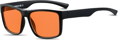 Miniatura 8 de ANDWOOD Gafas de bloqueo de luz azul para hombres y mujeres, para computadora, TV, juegos, recubiertos, lentes para mejorar el sueño, producir