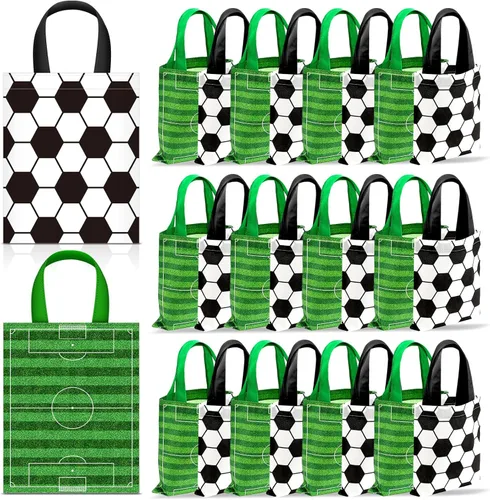 Miniatura 14 de Photect 32 bolsas de regalo para fiesta nocturna de cine, salas de cine no tejidas para golosinas, bolsas de regalo para espectáculos de cine, baby