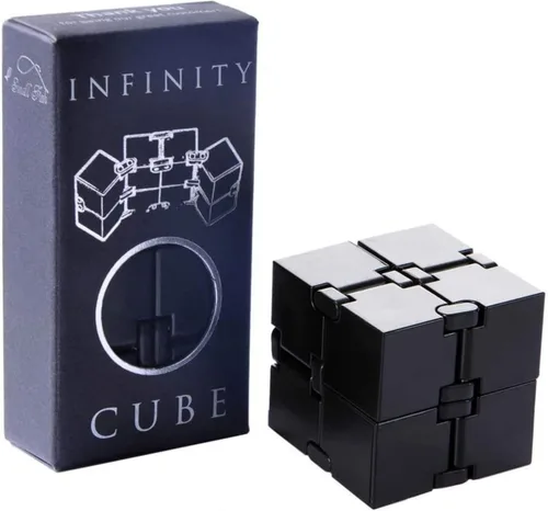 Cubo infinito sensorial fidget, juego de fidgeting EDC para niños y adultos, minigadget genial, mejor para el alivio del estrés y la ansiedad y para
