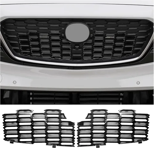 Miniatura 11 de CDEFG 2024 2025 2026 CX-5 Rejilla frontal de malla para insertar y adorno de parrilla frontal Compatible con Mazda CX-5 2022-2025 2026 Accesorios