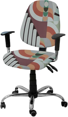 Miniatura 8 de Fundas para silla de oficina para mujeres africanas, elásticas, 2 piezas, suave, decorativo, protector para silla de escritorio, protector universal