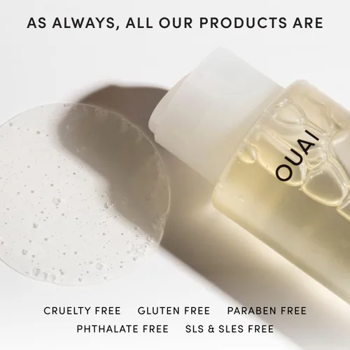 Miniatura 7 de OUAI Champú para Cabello Fino Tamaño de Viaje - Champú Voluminizador con Queratina Fortalecedora, Biotina y Aceite de Semilla de Chía para Cabello