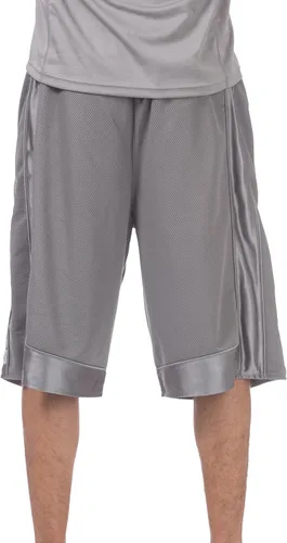 Miniatura 3 de Pro Club - Camiseta de manga larga para hombre, de algodón pesado y con cuello redondo, Gris