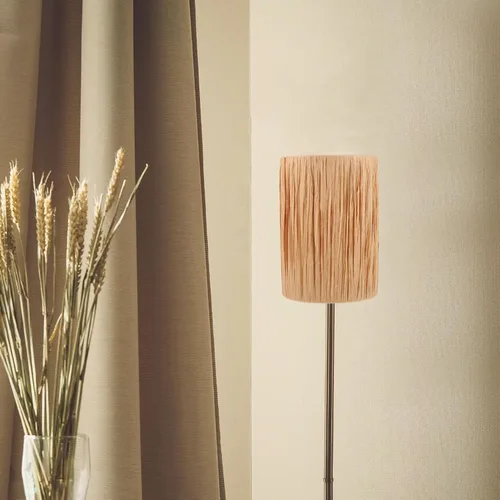 Miniatura 8 de Pantalla de papel para lámpara de pie para sala de estar, estudio, dormitorio, fácil de instalar