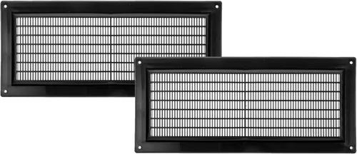 Miniatura 11 de Vent Systems Cubierta de ventilación de plástico blanco de 3 x 10 pulgadas (dimensiones de apertura), rejilla de retorno rectangular con pantalla