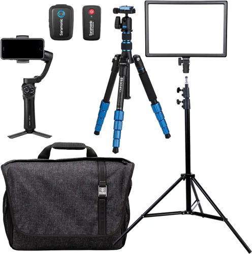 Kit de agente inmobiliario virtual de video fotográfico - Vendedores de bienes raíces, distanciamiento social, cámara o móvil por Saramonic