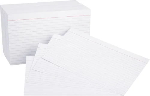Miniatura 9 de Amazon Basics Tarjetas de índice en blanco, blancas, 4 x 6 pulgadas, 1000 unidades (paquete de 2)