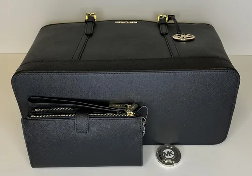 Miniatura 6 de Michael Kors MICHAEL Michael Kors Jet Set - Bolso de hombro grande TZ de viaje con doble cierre para la muñeca
