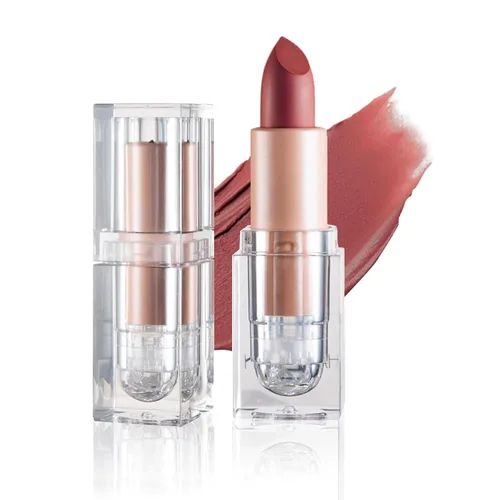 Miniatura 11 de IONSGAKO Lápiz labial mate nude aterciopelado, brillo de labios, no se decolora, no se pega a la copa, lápiz labial color nude, tinte de labios