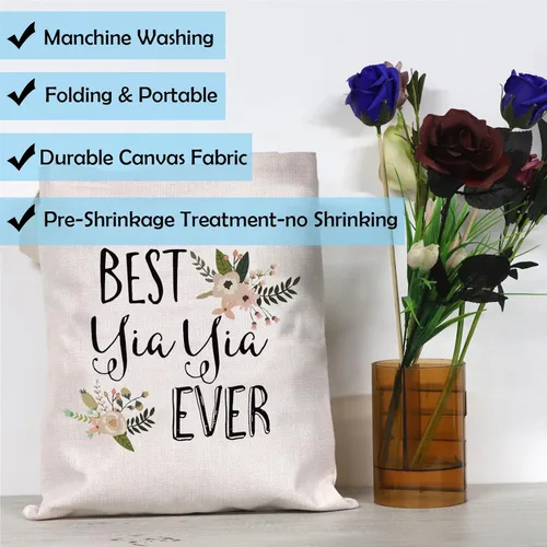Miniatura 7 de GJTIM Yiayia Gift Best Yiayia Ever Gift Grandma Toiletry Travel Bag Gift for Grandma Toiletry Travel Bag Gift for Grandma