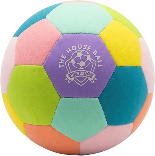 Miniatura 10 de The House Ball - La pelota de fútbol original suave y segura para interiores, tamaño 4, creada para el interior de tu hogar y patio, sin rozaduras