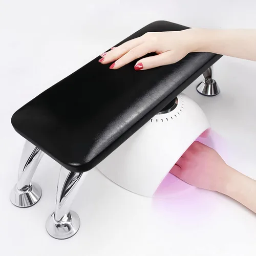 Miniatura 2 de Reposabrazos para tecnología de uñas, reposabrazos de uñas fácil de limpiar, reduce el dolor de espalda para tecnología de uñas, reposabrazos