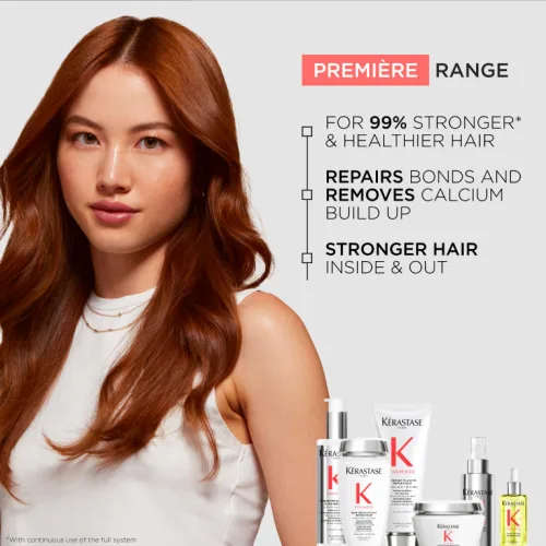 Miniatura 8 de Kerastase Premiere Champú Reparador de Cabello Sin Sulfato - Para todo tipo de cabello dañado, fortalece y suaviza, con ácido cítrico, elimina
