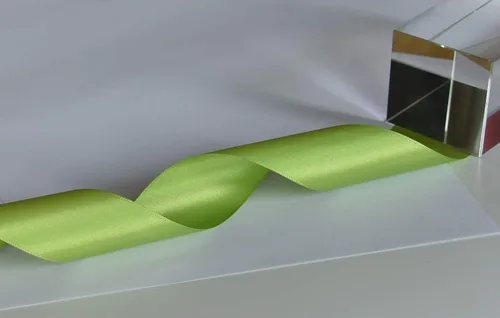 Miniatura 3 de Cinta de satén de doble cara de 1.5 pulgadas x 25 yardas, cinta de poliéster sólido de doble cara para envolver regalos, fiestas, trenzas