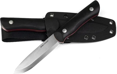 Miniatura 6 de REALSTEEL Bushcraft III - Cuchillo de caza, hoja D2 y mango G10, perfecto para caza, senderismo y tareas de corte diario, cuchillo EDC para hombres