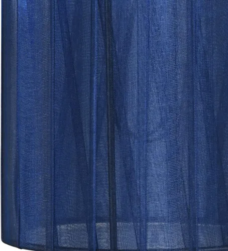 Miniatura 4 de LYON - Pantallas de organza pequeñas con clip para lámpara de pared, juego de 2, tambor pequeño, 5.2 x 5.2 x 5.2 pulgadas de alto, cinta organza