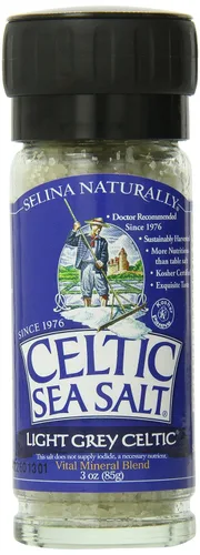 Miniatura 9 de Celtic Sea Salt - Sal marina con molinillo celta, color gris claro