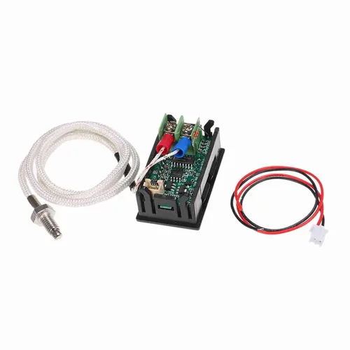 Miniatura 4 de Fafeicy Industrial Digital Thermometer, K Type Thermocouple Probe with LED Display, -30 to 800 Celsius, Perfect for Water Heater and Industrial Green