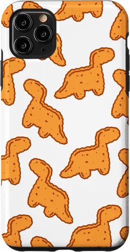 Miniatura 13 de Cute Dino T-Rex Chicken Nugget Funny Tyrannosaurus Case para iPhone 17