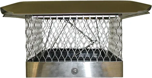Energy Top Plus - Amortiguador de perfil bajo adecuado para chimeneas de leña, 13 x 13 pulgadas