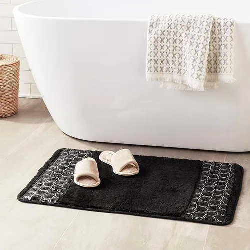 Miniatura 28 de Zahari Home Capri - Juego de toallas de baño de 3 piezas, toalla de baño, toalla de mano y toalla facial, decoración moderna, hermoso diseño único