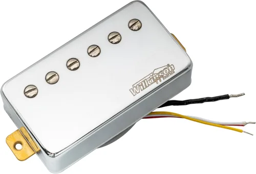 Miniatura 8 de Wilkinson WOCHB Pastilla de puente Humbucker de cerámica para guitarra eléctrica Les Paul SG Style, cromo
