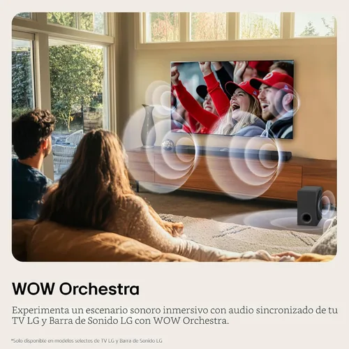 Miniatura 3 de LG S20A Barra de Sonido de 2.0 canales, Dolby Digital, Sinergia de TV, Interfaz Wow, DTS Digital Surround (Nuevo Modelo 2025)