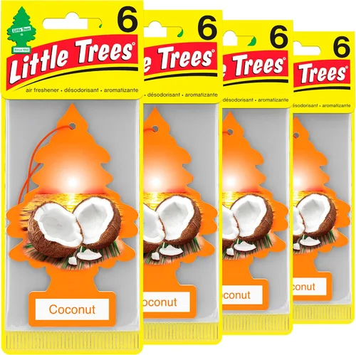 Miniatura 28 de Little Trees - Ambientador de árbol colgante que proporciona un aroma de larga duración para tu hogar o tu auto. Aroma Bayside Breeze, 24