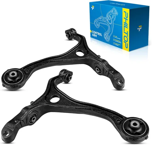Miniatura 44 de PHILTOP Kit de suspensión delantera de 10 piezas, brazos de control inferiores con juntas de bola, eslabones de extremo de barra estabilizadora