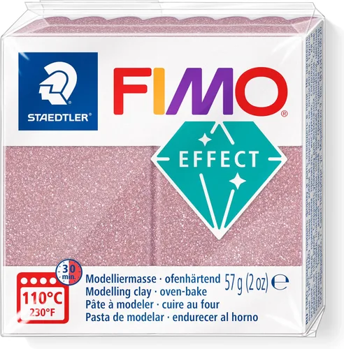Miniatura 13 de STAEDTLER 8010-71 FIMO Effect - Arcilla de modelado polimérica endurecedora para horno, bronce antiguo metálico (1 bloque de 2.01 oz)