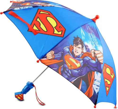 Miniatura 6 de DC Comics Conjunto de paraguas y Slicker, Batman o Superman para niños pequeños, para edades de 2 a 7 años