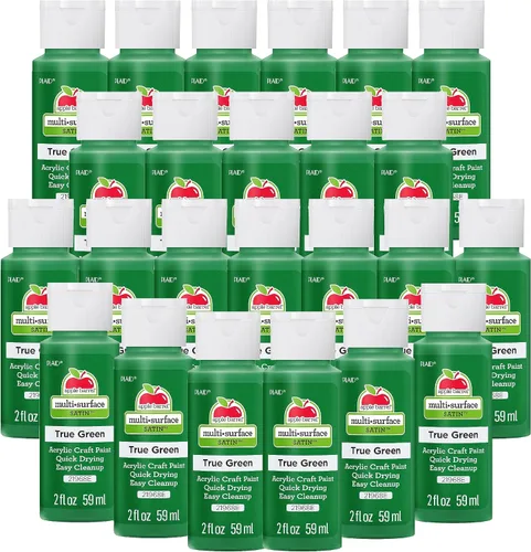 Miniatura 6 de Apple Barrel Pintura acrílica para múltiples superficies, 2 onzas, color negro, 2 onzas líquidas (paquete de 24)