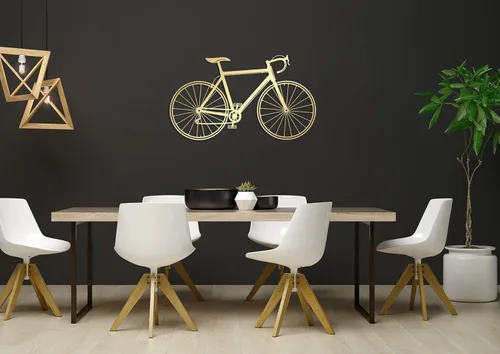 Miniatura 8 de Arte y decoración de pared de bicicleta de metal personalizada, regalo de metal personalizado para bicicleta, regalo para amantes del ciclismo
