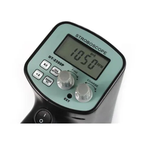 Miniatura 4 de Estroboscopio digital tipo E especialmente para la industria textil y de impresión ajustada con rango de medición de 50 a 2,000 FPM