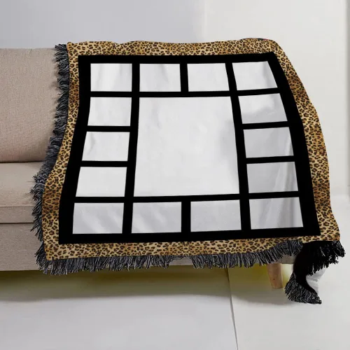Manta de franela para sublimación, 10.11 oz/m², suave, ligera, personalizada, manta de fotos de sublimación personalizada con paneles de 9/15/20