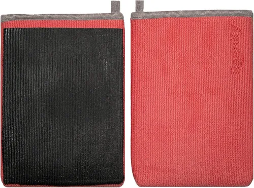 Paquete de 2 manoplas de arcilla para detalles automáticos, barra de arcilla de grado medio, guantes alternativos para eliminación impecable de