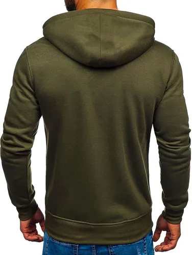 Miniatura 2 de Chaqueta de algodón para hombre, cuello casual, clásico, abrigo activo de otoño, abrigo de Navidad lavado gráfico