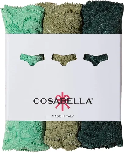 Miniatura 2 de Cosabella Paquete de 3 tangas de tiro bajo para mujer Never Say Never Cutie