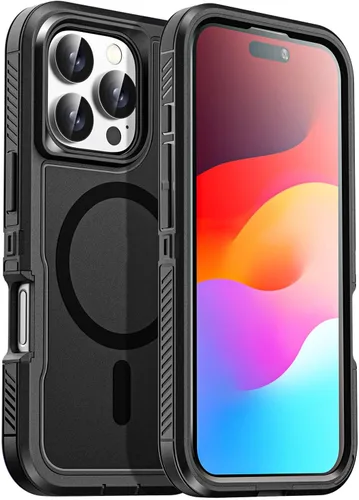 Miniatura 15 de AICase Funda para iPhone 13/14/16e [Compatible con Magsafe], Protección contra caídas de alta resistencia, Defensa multicapa, Grado militar
