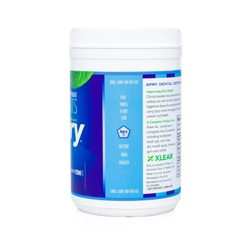 Miniatura 2 de Spry Xylitol Berry Blast - Caramelos sin azúcar, promueve la salud oral, aumenta la producción de saliva, detiene el mal aliento, sin OMG, sin