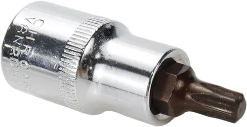 Miniatura 4 de Juego de llaves hexagonales de 1/2" y T40 Torx de 2.16 pulgadas de longitud, 2 piezas Broca Torx