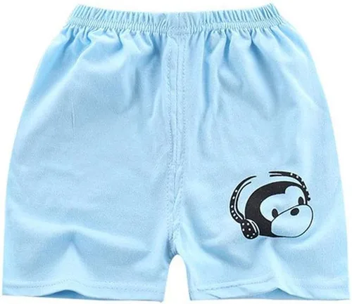 Miniatura 7 de Pantalones cortos de algodón con cintura elástica para niños pequeños, ropa de verano