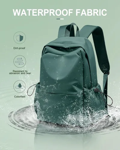 Miniatura 5 de Mochila para mujeres, hombres, escuela, estética, ligera, para la universidad, para niños y niñas, bolsa de libros, mochila casual para computadora