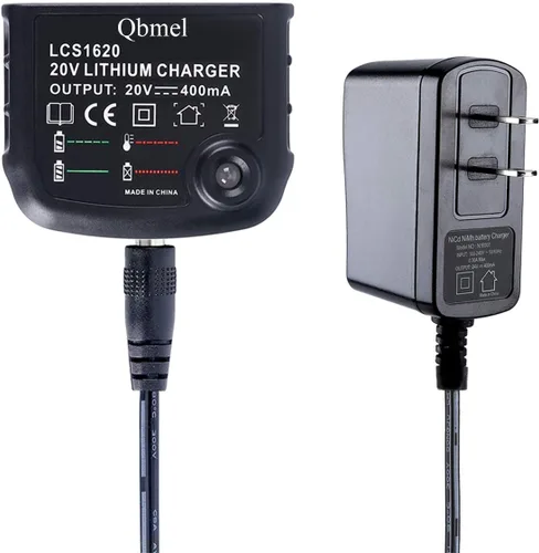 Reemplazo del cargador de batería de iones de litio de 20 voltios para Black+Decker LCS1620 90590282 20V MAX Batería de iones de litio LBXR20