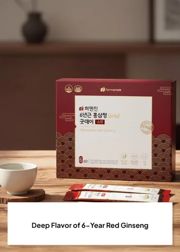 Miniatura 2 de Korean Food - Bebida en barra de ginseng rojo fermentada, 30 unidades (0.35 onzas / 0.35 oz cada una) – Extracto de ginseng diario envuelto